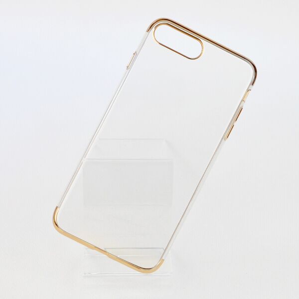 

Чехол накладка Glitter Electroplated TPU Series для iPhone 8 Plus (0.8mm Gold)