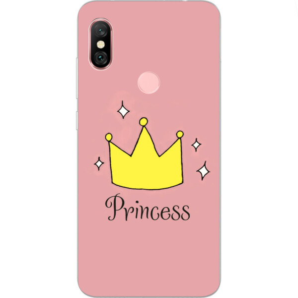 

Силиконовый чехол Amstel для Xiaomi Redmi Note 6 Pro с картинкой Принцесса