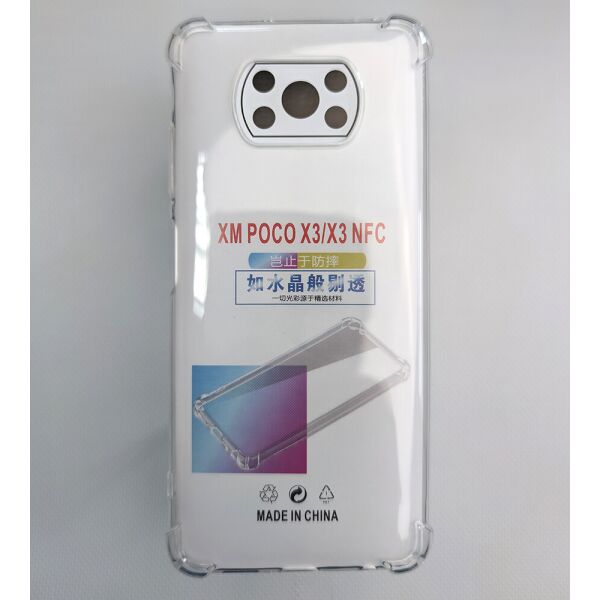 

Защитный чехол для для Xiaomi Poco X3 - Anti-Drop Air Pillow Series, 1.5mm TPU (Clear)