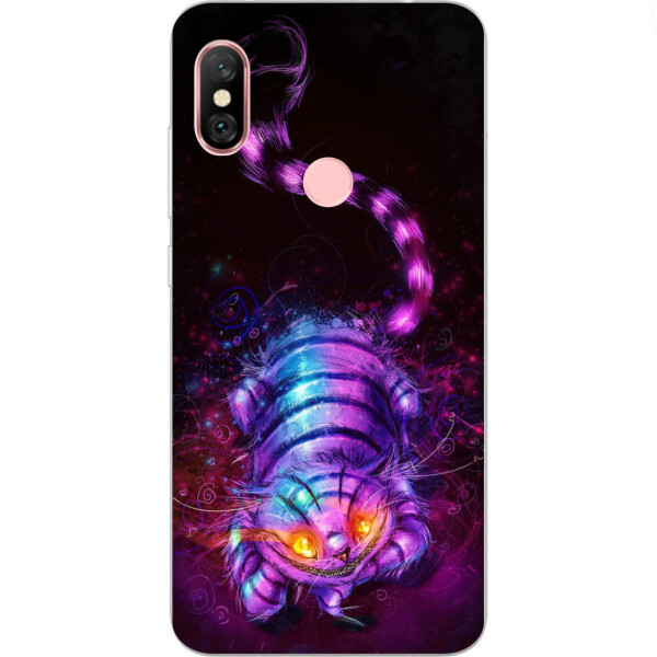 

Силиконовый чехол Amstel для Xiaomi Redmi Note 6 Pro с картинкой Чеширский кот