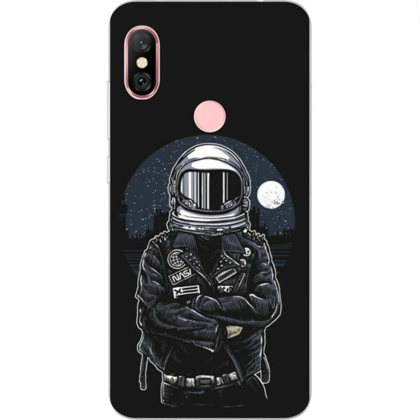 

Чехол бампер Amstel для Xiaomi Redmi Note 6 Pro с принтом Космонавт