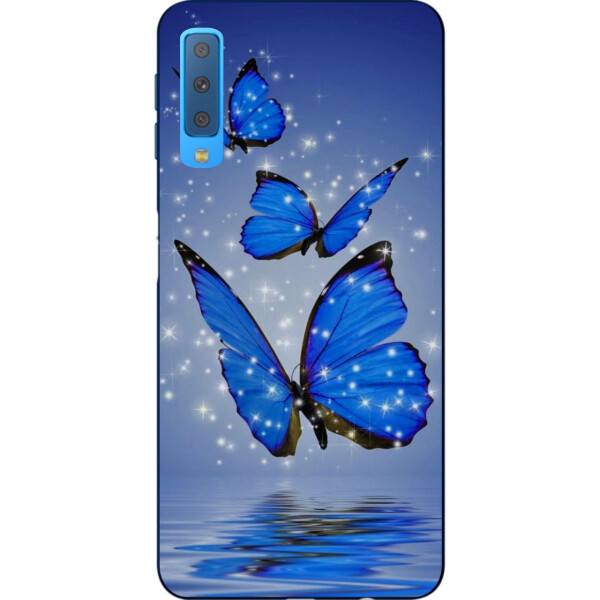 

Силиконовый чехол Amstel с рисунком для Samsung A750F Galaxy A7 2018 Три бабочки