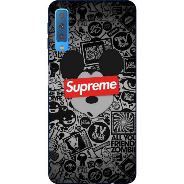 

Силиконовый чехол Amstel с рисунком для Samsung A750F Galaxy A7 2018 Микки Supreme
