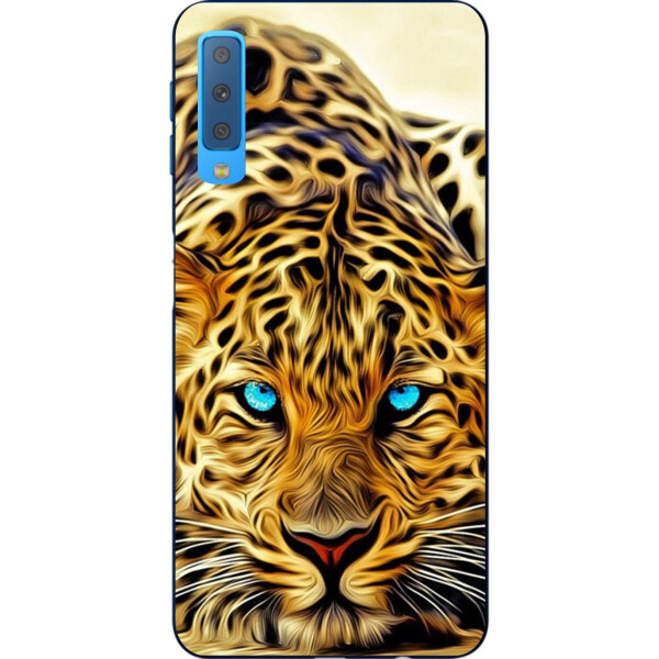 

Силиконовый чехол Amstel для Samsung A750F Galaxy A7 2018 с картинкой Леопард