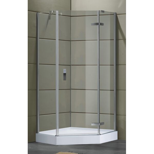 

Душевая кабина пятиугольная Eger Stefani 90х190 599-535/1 хром (28473)