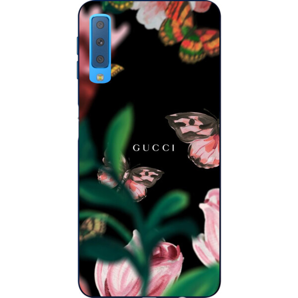 

Силиконовый чехол бампер Amstel для Samsung A750F Galaxy A7 2018 с картинкой Gucci