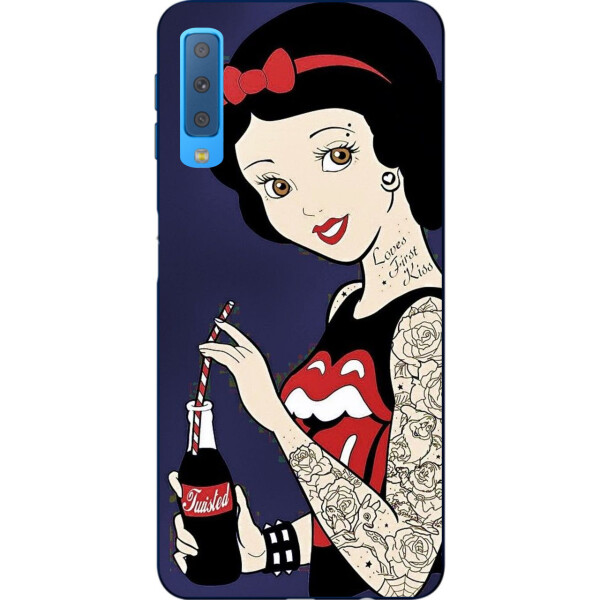 

Силиконовый чехол бампер Amstel для Samsung A750F Galaxy A7 2018 с картинкой Белоснежка