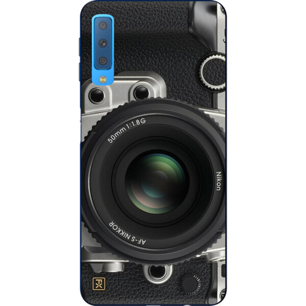 

Чехол силиконовый Amstel для Samsung A750F Galaxy A7 2018 с картинкой Фотоаппарат