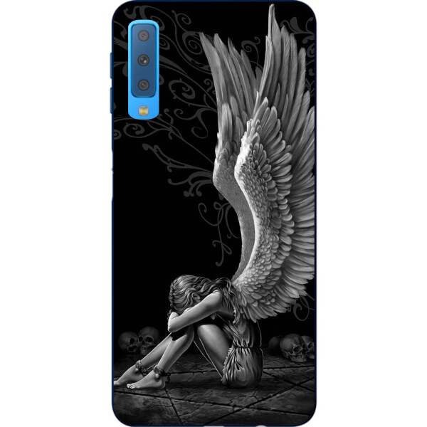 

Чехол силиконовый Amstel для Samsung A750F Galaxy A7 2018 с картинкой Ангел