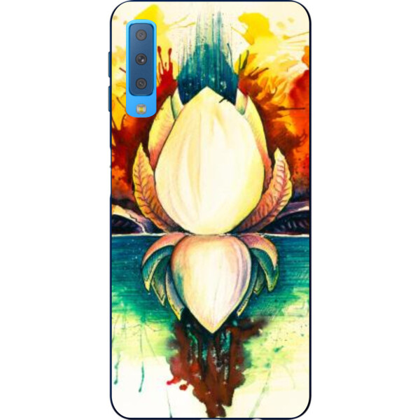 

Чехол силиконовый Amstel для Samsung A750F Galaxy A7 2018 с картинкой Цветок