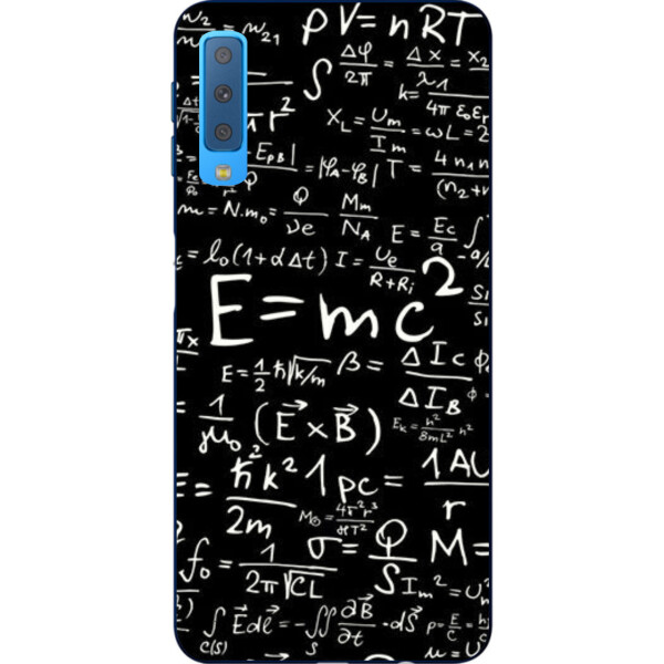 

Бампер силиконовый чехол Amstel для Samsung A750F Galaxy A7 2018 с картинкой Формулы