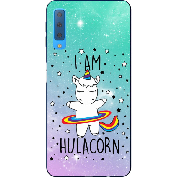 

Чехол бампер Amstel для Samsung A750F Galaxy A7 2018 с принтом Единорог hulacorn
