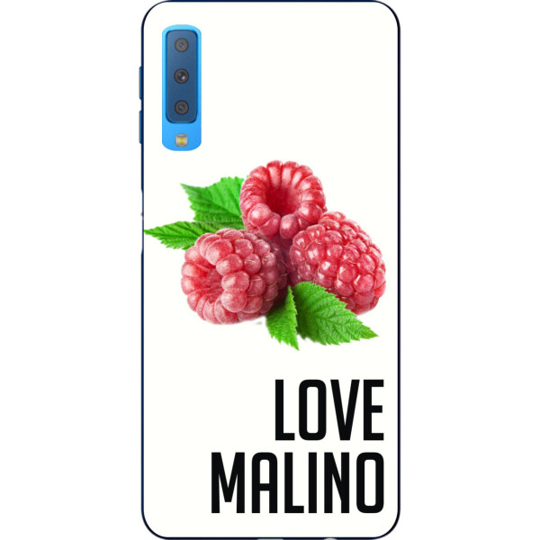 

Антибрендовый силиконовый чехол Amstel для Samsung A750F Galaxy A7 2018 с картинкой Love Malino