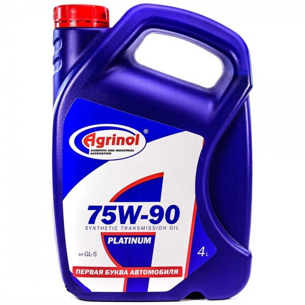 

Трансмиссионное масло 75W-90 GL-5 Platinum 4л
