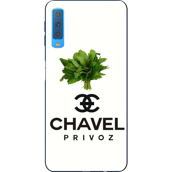 

Антибрендовый силиконовый чехол Amstel для Samsung A750F Galaxy A7 2018 с картинкой Chavel Privoz