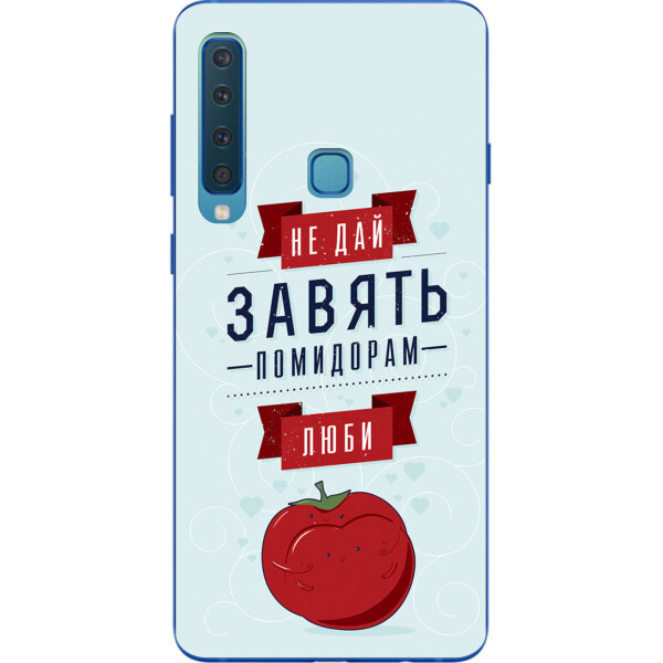 

Силиконовый чехол Amstel с рисунком для Samsung Galaxy A9 2018 Не дай завять помидорам