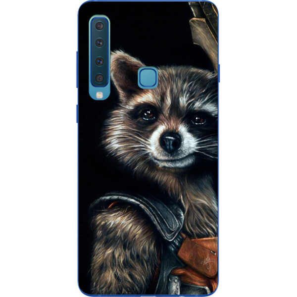 

Силиконовый чехол Amstel для Samsung Galaxy A9 2018 с картинкой Енот Ракета