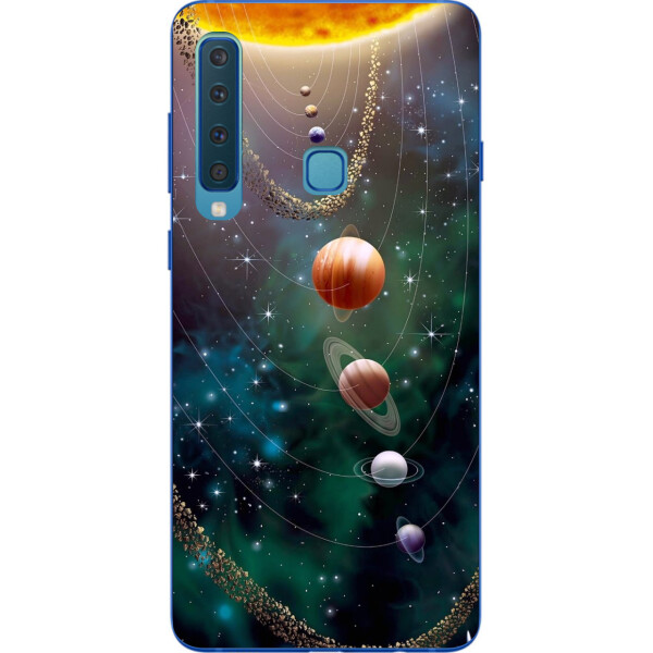 

Силиконовый чехол бампер Amstel для Samsung Galaxy A9 2018 с картинкой Планеты