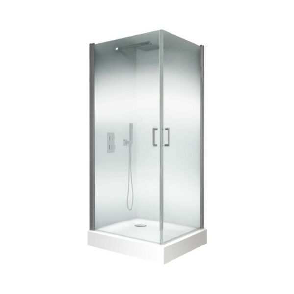 

Душевая кабинка с поддоном 90х90см Q-TAP Gemini GEMCRM1099SC6UNIS309915 (76453)