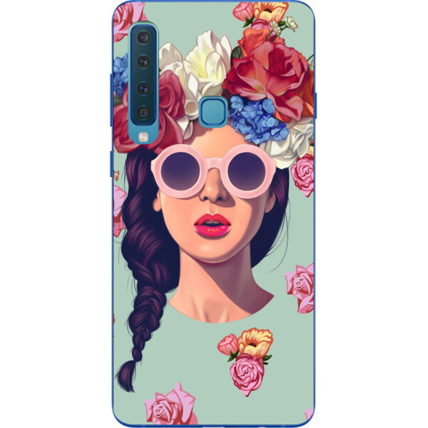 

Чехол силиконовый Amstel для Samsung Galaxy A9 2018 с картинкой Девушка