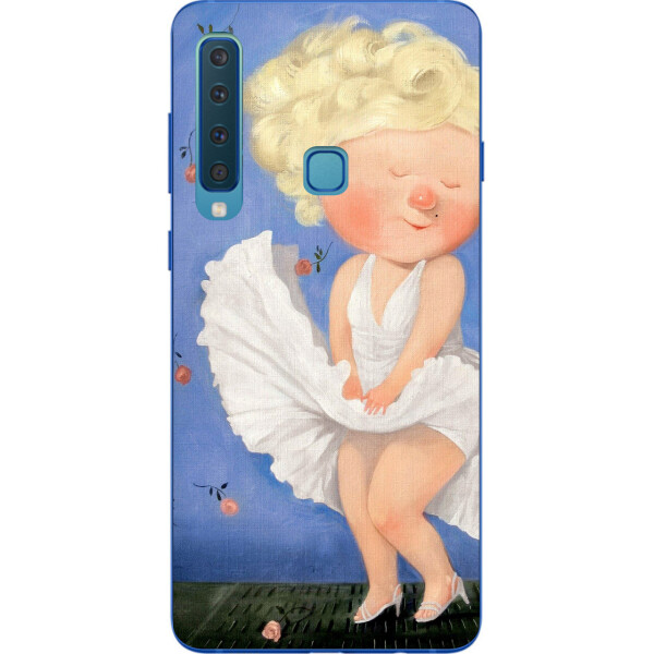 

Бампер силиконовый чехол Amstel для Samsung Galaxy A9 2018 с картинкой Гапчинская Монро