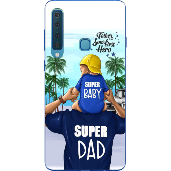 

Чехол бампер Amstel для Samsung Galaxy A9 2018 с принтом Супер папа