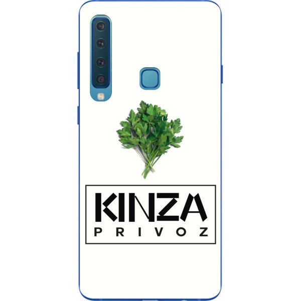 

Антибрендовый силиконовый чехол Amstel для Samsung Galaxy A9 2018 с картинкой Kinza Privoz