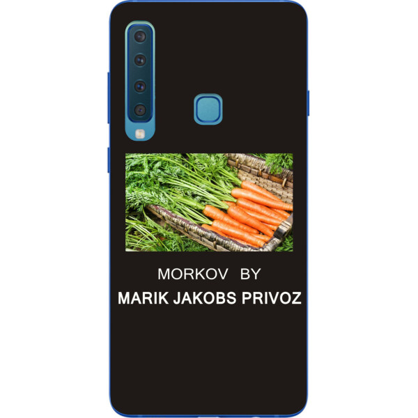 

Антибрендовый силиконовый чехол Amstel для Samsung Galaxy A9 2018 с картинкой Morkov Privoz