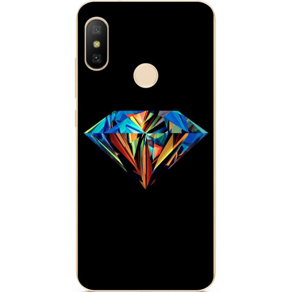

Силиконовый чехол Amstel с рисунком для Xiaomi Mi A2 Lite Бриллиант