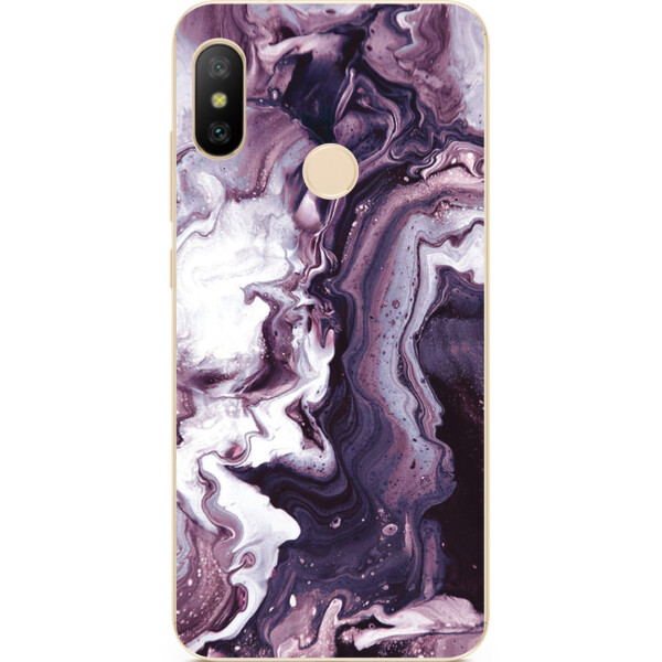 

Силиконовый чехол Amstel с рисунком для Xiaomi Mi A2 Lite Марбл