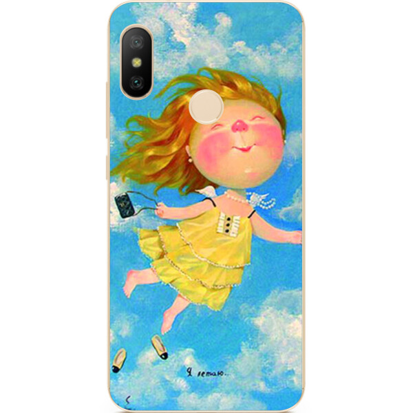 

Силиконовый чехол Amstel для Xiaomi Mi A2 Lite с картинкой Гапчинская Я летаю