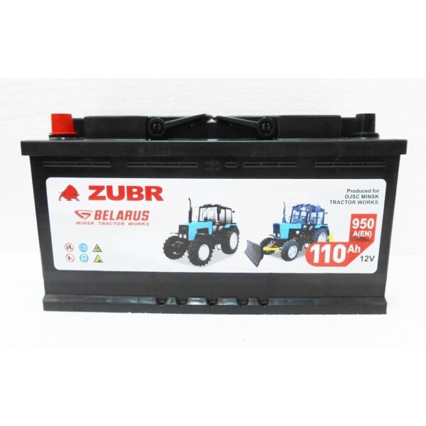 

Аккумулятор автомобильный ZUBR MTZ 110 (L +) (950А)