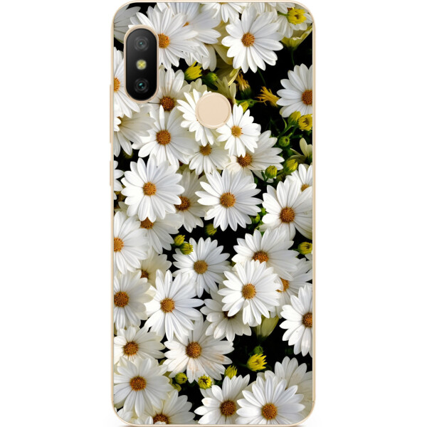 

Бампер силиконовый чехол Amstel для Xiaomi Mi A2 Lite с картинкой Ромашки