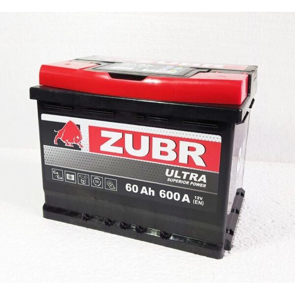 

Аккумулятор автомобильный ZUBR Ultra 60 (L +)