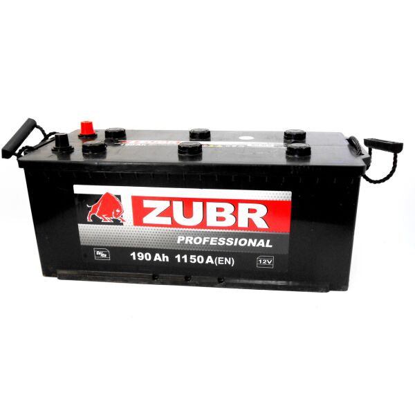 

Аккумулятор автомобильный ZUBR Professional 190