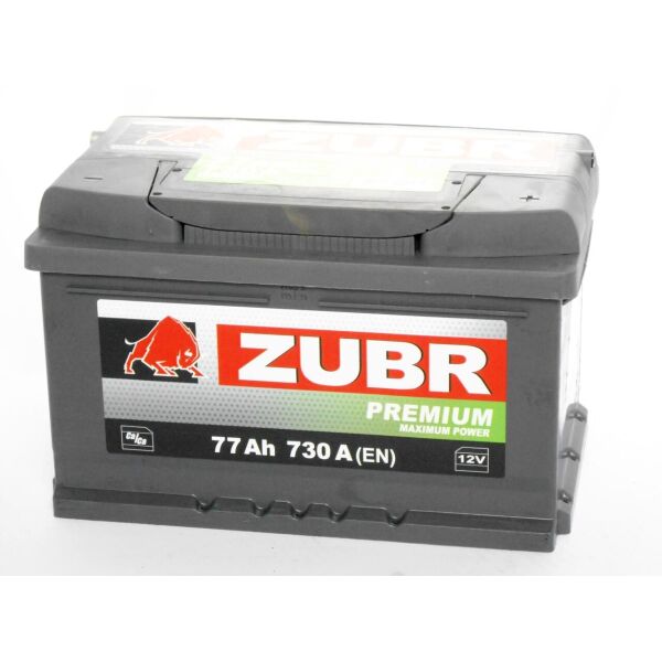 

Аккумулятор автомобильный ZUBR Premium 77 (R +)