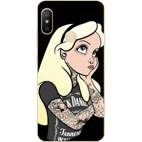 

Бампер силиконовый чехол Amstel для Xiaomi Mi A2 Lite с картинкой Золушка