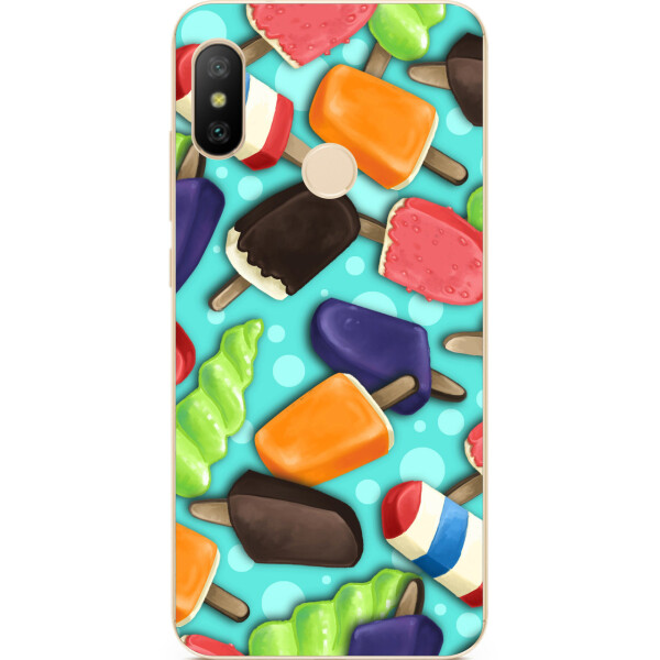 

Бампер силиконовый чехол Amstel для Xiaomi Mi A2 Lite с картинкой Мороженое
