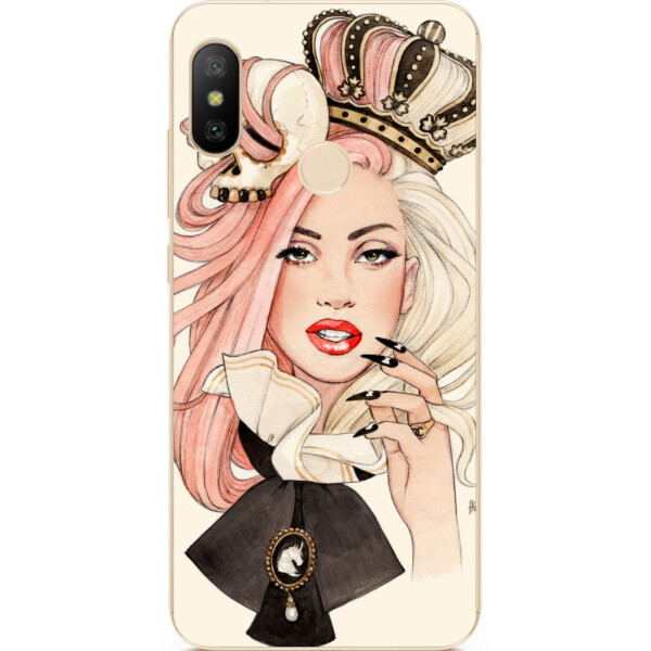 

Оригинальный чехол накладка Amstel для Xiaomi Mi A2 Lite с картинкой Королева