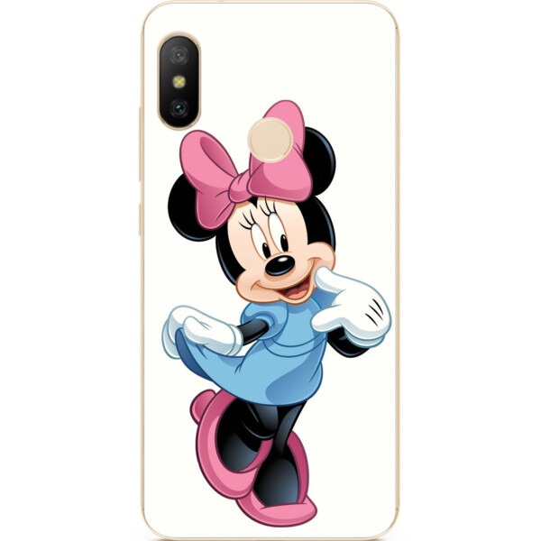 

Оригинальный чехол накладка Amstel для Xiaomi Mi A2 Lite с картинкой Минни Маус
