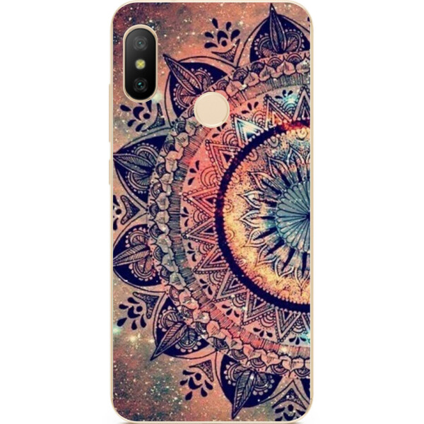 

Чехол бампер Amstel для Xiaomi Mi A2 Lite с принтом Мандала