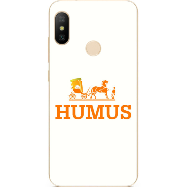 

Антибрендовый силиконовый чехол Amstel для Xiaomi Mi A2 Lite с картинкой Humus