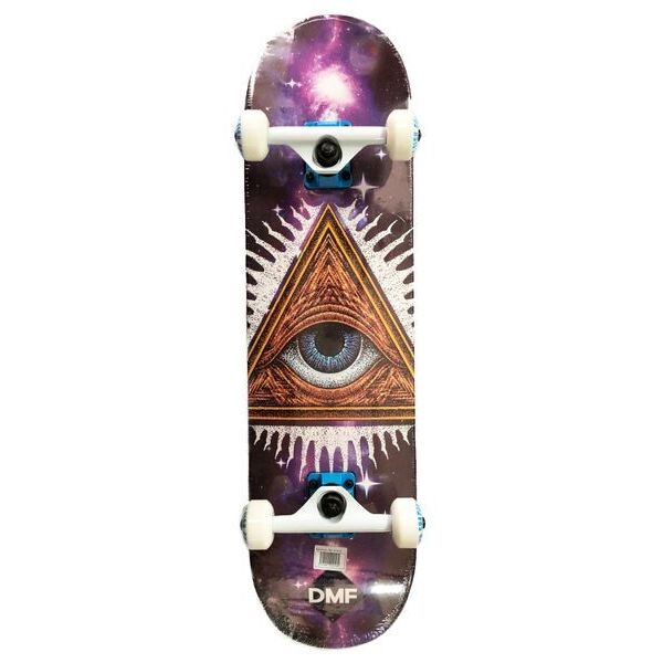 

Скейтборд деревянный канадский клен для трюков Fish Skateboards UFO EYE 79см (sk88)