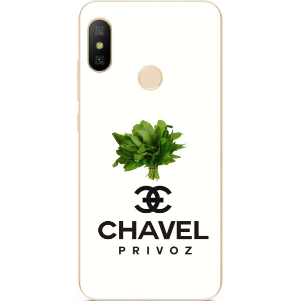 

Антибрендовый силиконовый чехол Amstel для Xiaomi Mi A2 Lite с картинкой Chavel Privoz