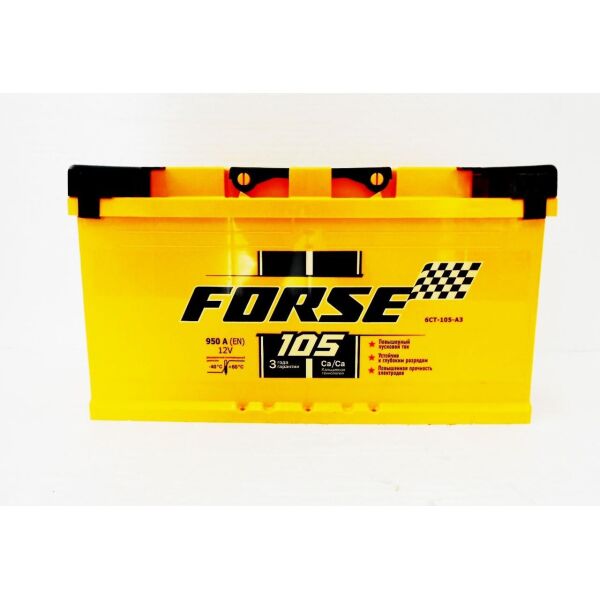 

Аккумулятор автомобыльний FORSE 105-0 (R +) (950А)