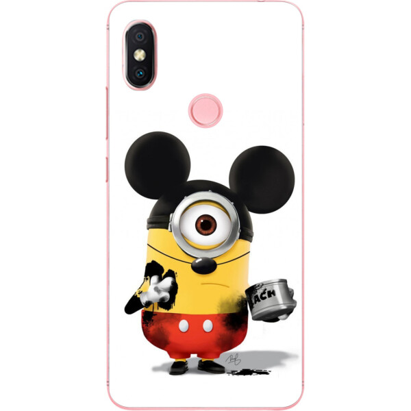 

Силиконовый чехол Amstel с рисунком для Xiaomi Redmi S2 Миньон маус