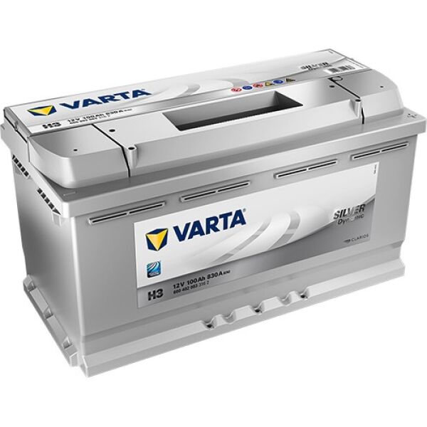 

Аккумулятор автомобильный VARTA 100 Silver Dynamic (R +) (830А)