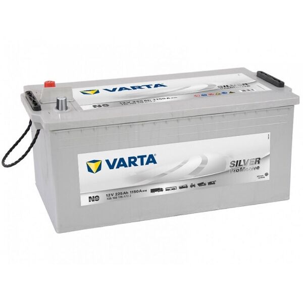

Аккумулятор автомобильный VARTA 225 PromotivSilver (1150A)