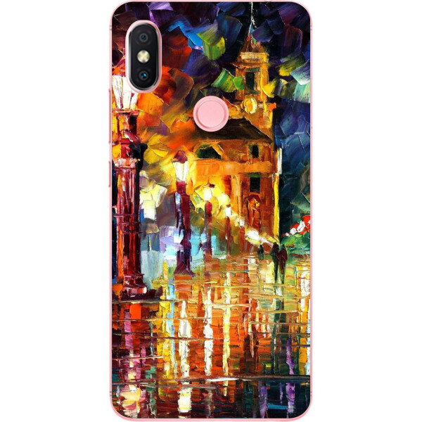 

Силиконовый чехол Amstel для Xiaomi Redmi S2 с картинкой Прогулка