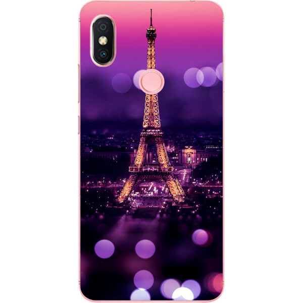 

Бампер силиконовый чехол Amstel для Xiaomi Redmi S2 с картинкой Париж ночью